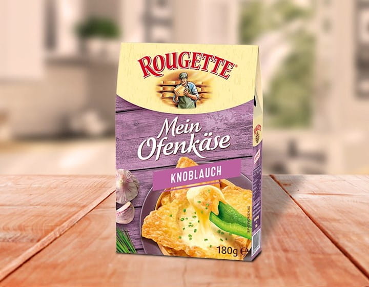 ROUGETTE Käse: Mein Ofenkäse 180 g, heißes Käsegericht für den Ofen. -  Rougette